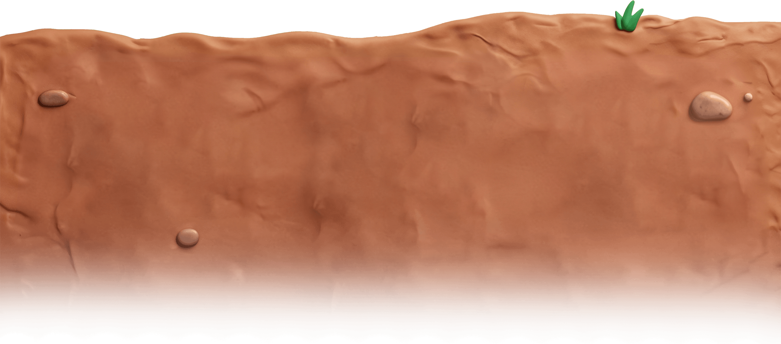Clay Border Transition